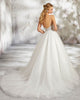 Princess Ballgown Featuring an Intricately Beaded Bodice with Plunging Illusion Neckline