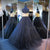 Gold Black Quinceanera Dresses 2018 Sexy Tulle Ball Gowns Real