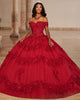 Beautiful Lace Quinceanera Dress Detachable Straps Tulle Ball Gowns Sweet 16 Dress vestidos de quinceañera