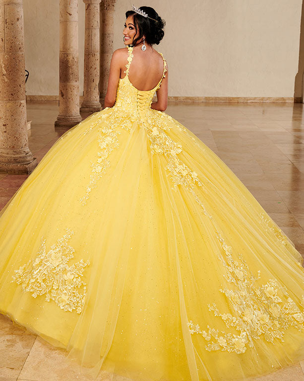 pastel yellow quince dress Yellow Quinceaera Dresses