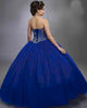 New Burgundy Quinceanera Dresses with Rhinestones Beaded Sweetheart Puffy Ball Gowns Sweet 16 Dress