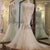 Gorgeous Mermaid Evening Gowns See Through Neckline Tulle Formal Dress